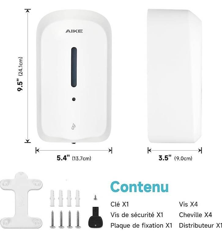 Altro per Gastronomia & Hotel: Distributeur savon automatique / Automatic soap dispenser – Nuovo e nell'imballaggio originale da Martigny venduto da kar_h6wx 1