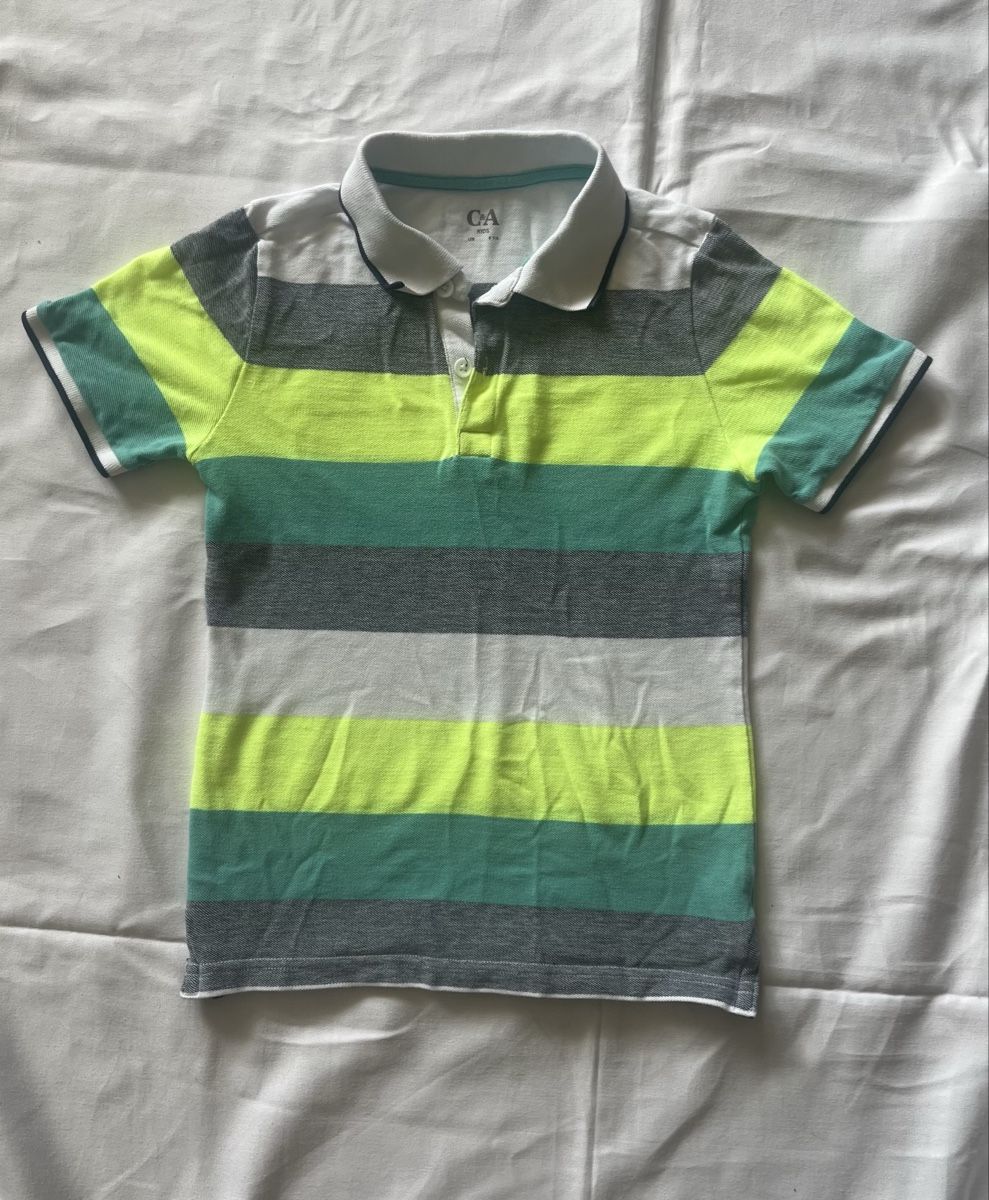 C&A Camicie, T-shirt & Polo: Poloshirt C&A Gr. 128 – Nuovo (secondo la descrizione) da Davos Platz venduto da Infinity795