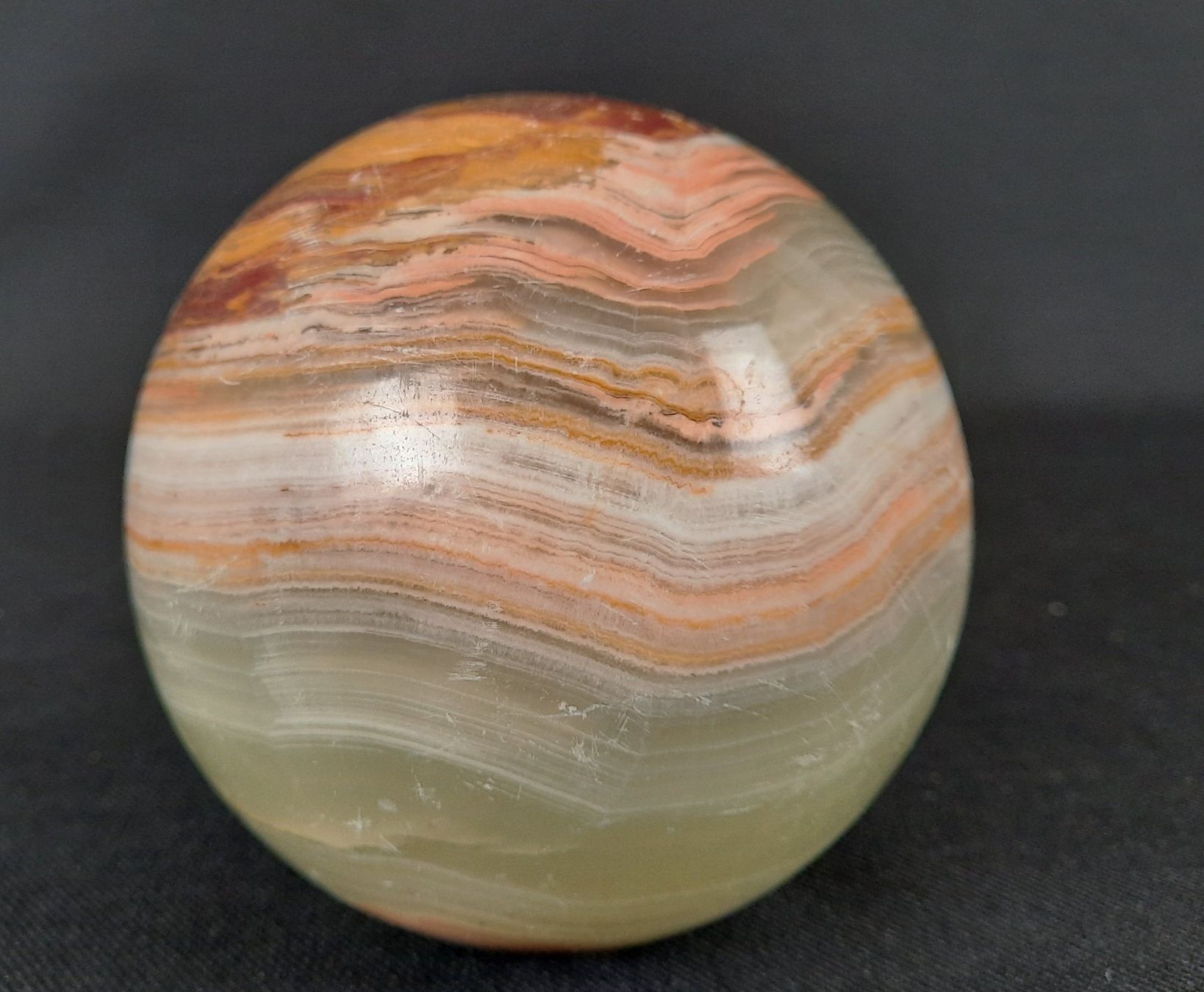 Minerali & Pietre curative: 2 Steinkugeln Onyx – Usato da Beinwil am See venduto da Restwert_Beinwil 5
