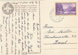 Bundesfeierkarte 1938 Nr. 67