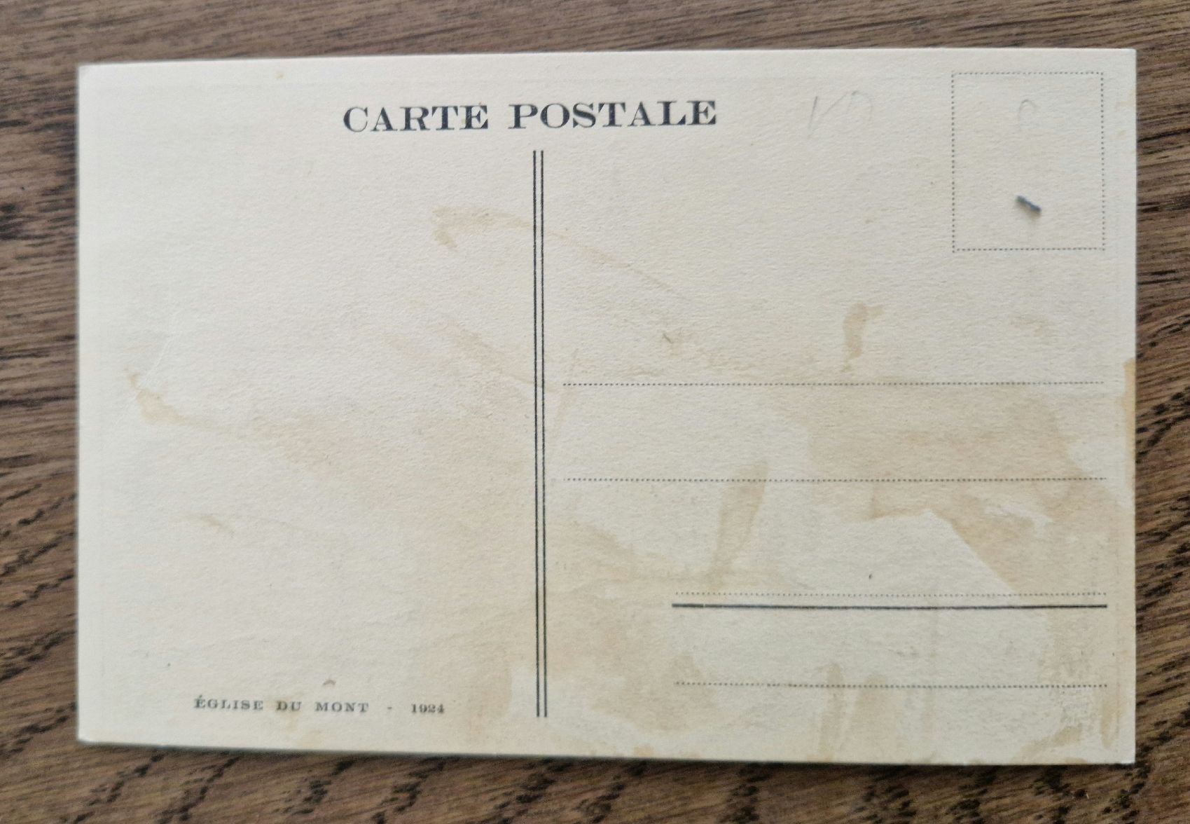 Cartoline postali: Eglise du Mont – Usato da Ebikon venduto da Donar50 1