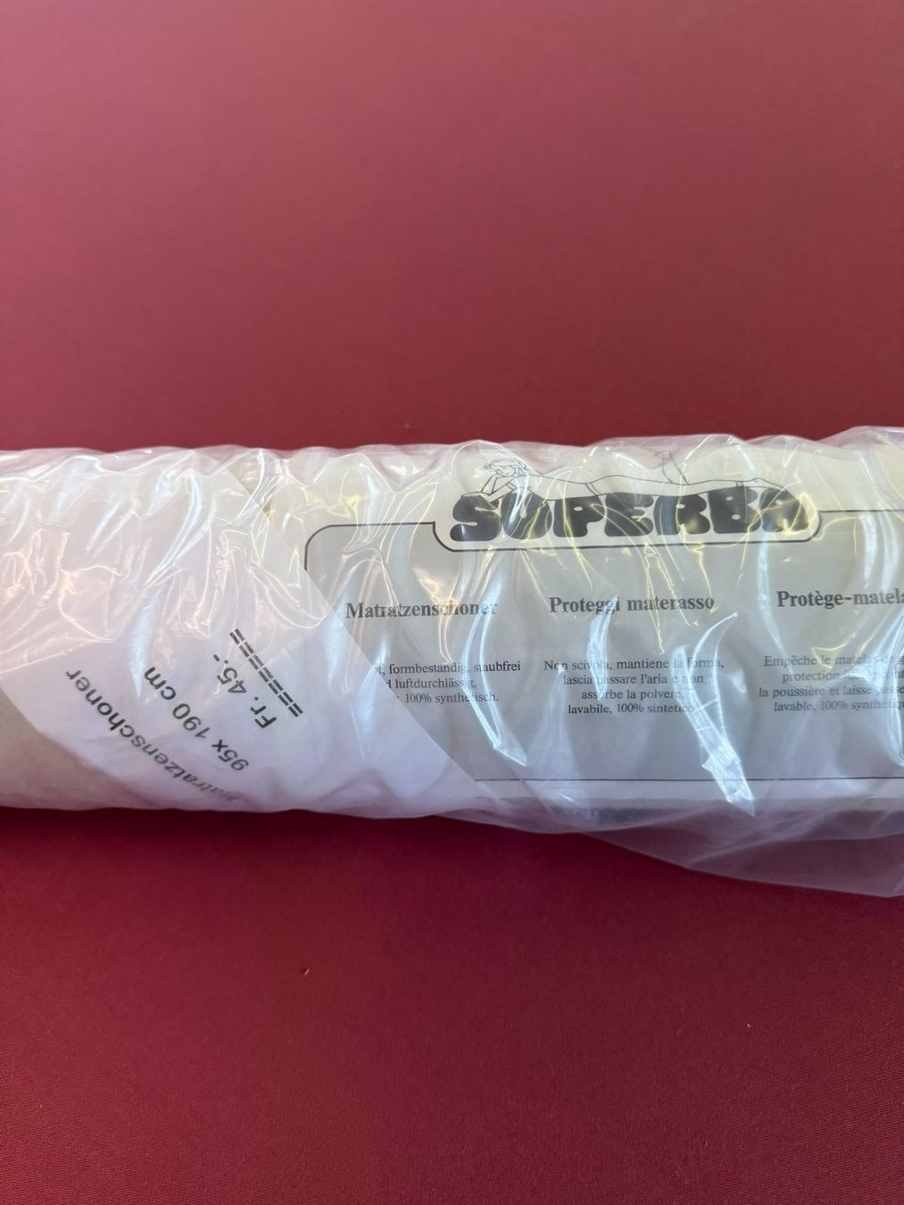 Materassi: Superba Matratzenschoner 95x190cm – Nuovo e nell'imballaggio originale da Wohlen AG venduto da Rondat 1