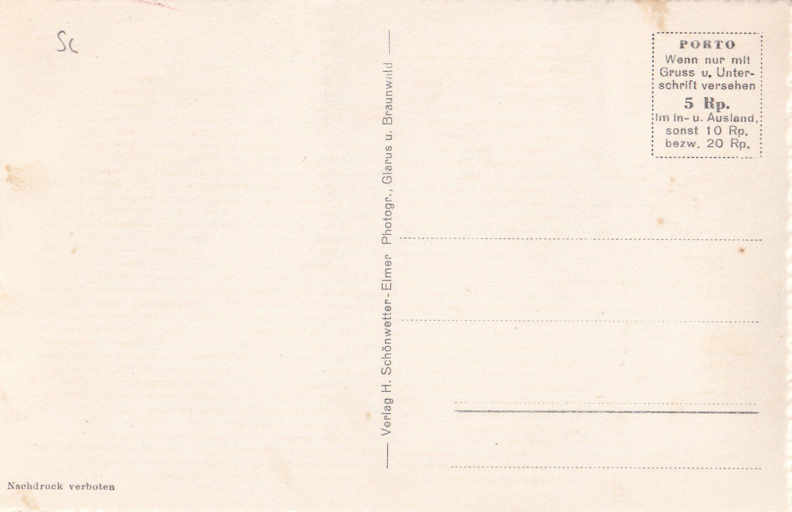 Cartoline postali: Weesen am Walensee Blick auf die Glarnerberge – Usato da Olten venduto da clotaldi 1