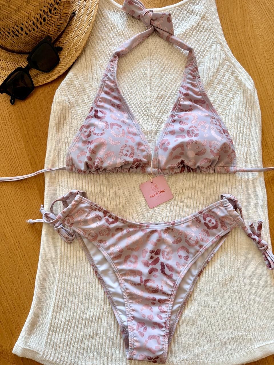 Costumi da bagno & Bikini: ✨Chic Leopard Print Bikini Set L - Neu  Gratis Versand – Nuovo e nell'imballaggio originale da Gockhausen venduto da Agus_acu 1