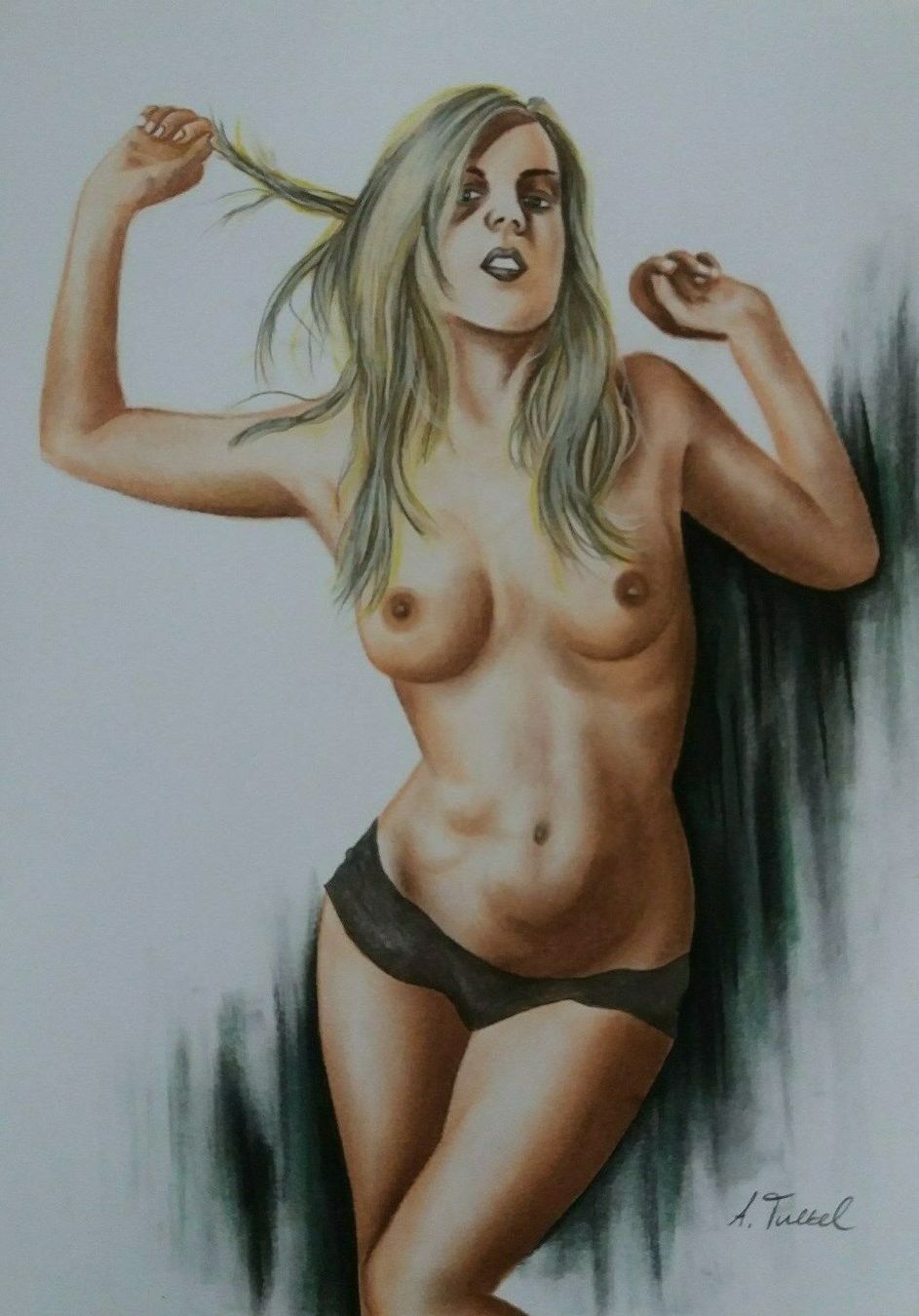 Gemälde: Liquidation !!  Original Pastell 05 06 006 – Neu (gemäss Beschreibung) aus Hagenbuch ZH von Art-Agency