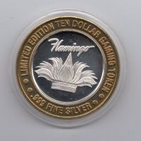 (482) USA, 10 Dollar, Gaming, Bimetall, Flamingo