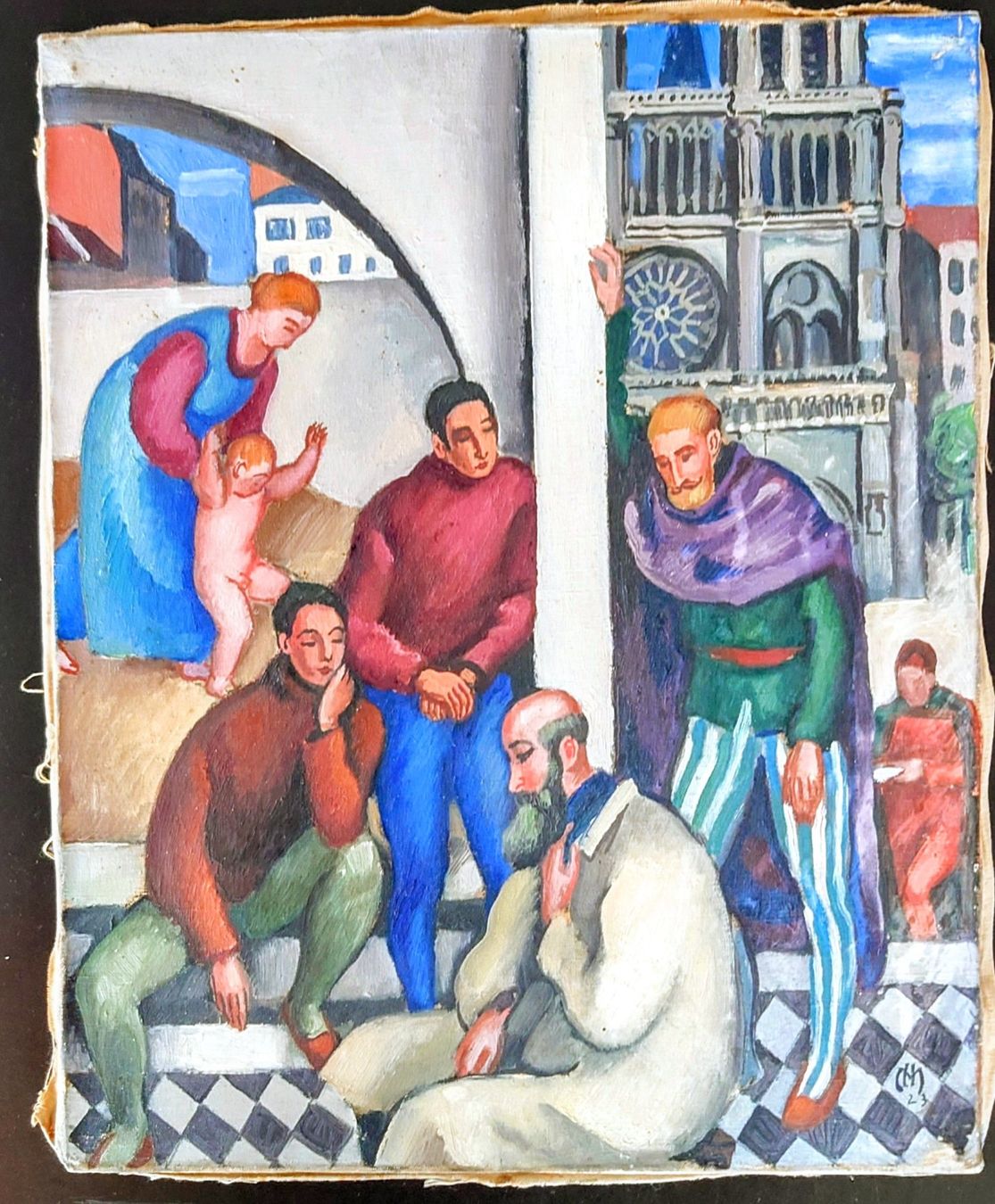 Gemälde: Ölbild / Ölgemälde 41x33cm – Gebraucht aus St. Gallen von SG005 1
