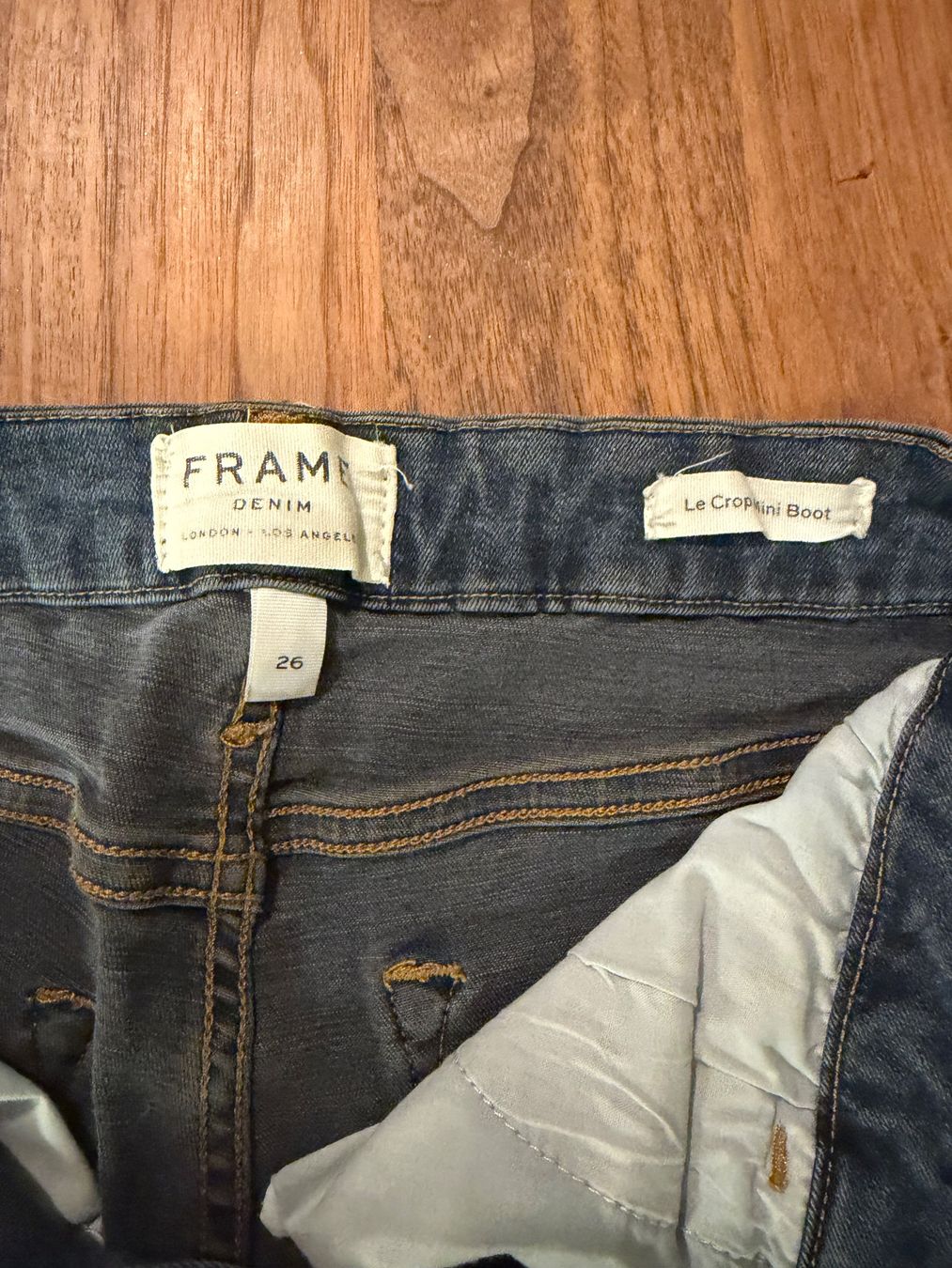 Jeans: Frame Jeans - Le Crop Mini Boot - Gr. 26 – Gebraucht aus Lachen SZ von Mavi8808 2