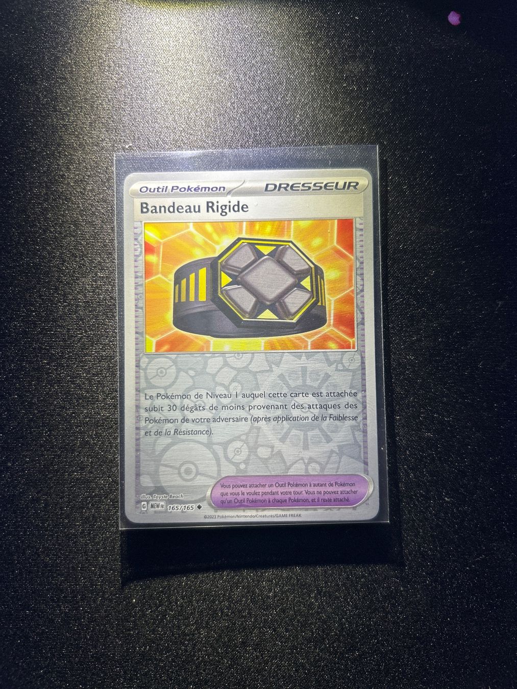 Pokémon Carte collezionabili: Pokémon Bandeau Rigide 165/165 REVERSE – Nuovo (secondo la descrizione) da Montet (Broye) venduto da Jocksmock 2