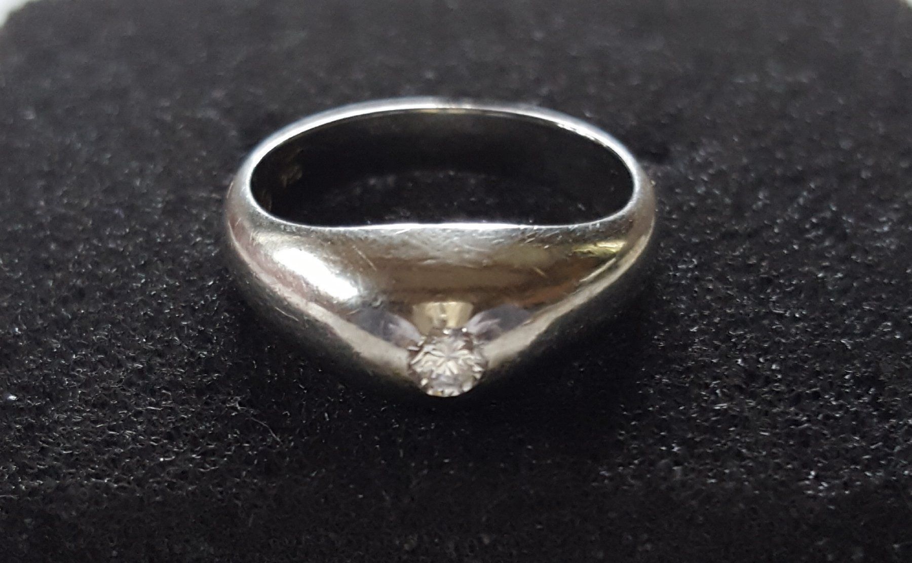 Anelli: Gold 750 Massiv Ring Mit Brillant – Nuovo e nell'imballaggio originale da Wald ZH venduto da Dasilver 2