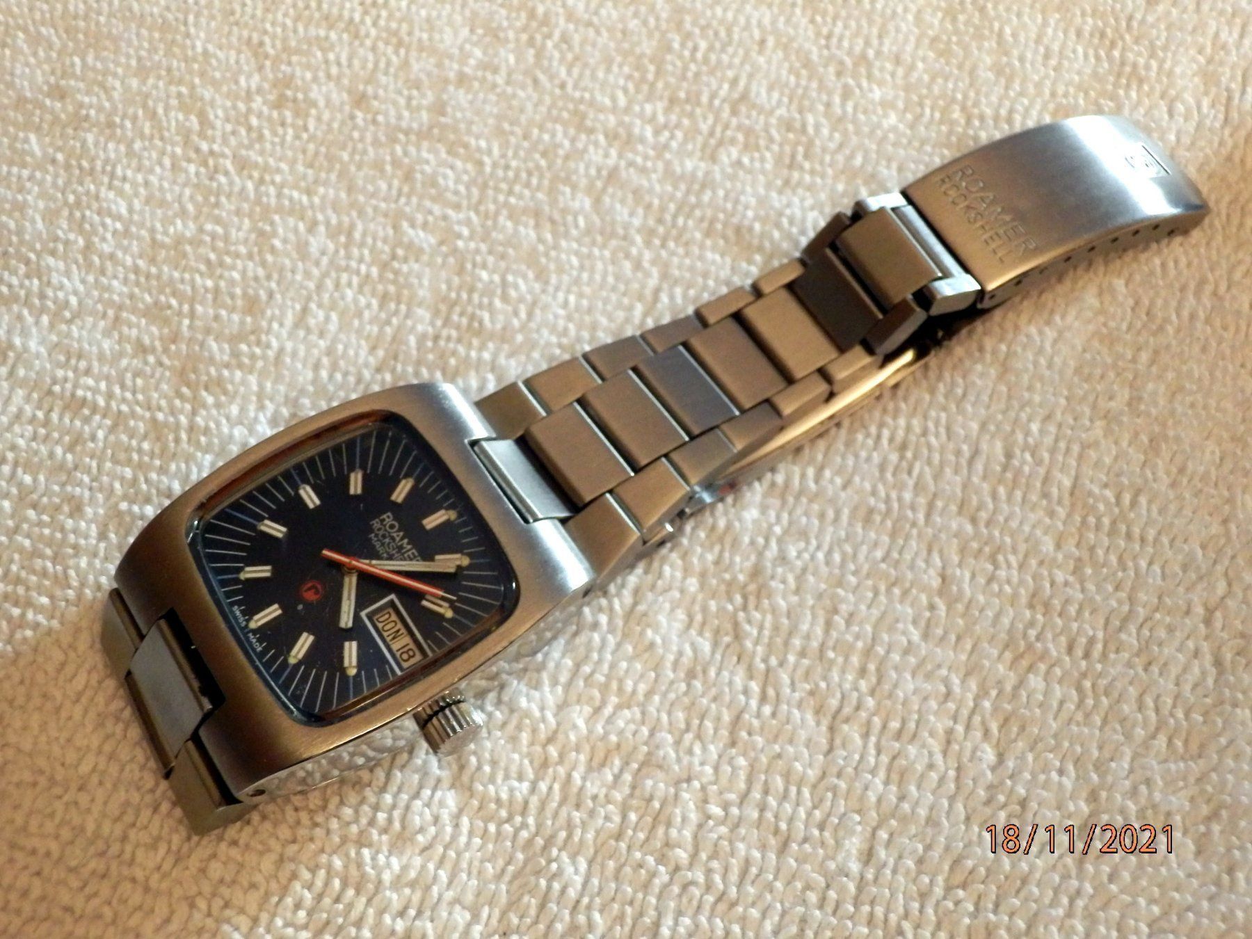 Roamer Orologi: Roemer Rockshell Mark V, Automatic, Top – Usato da Ueberstorf venduto da dinbau 7