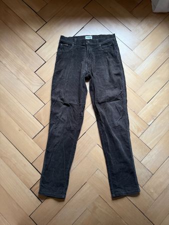 WRANGLER - Cordhose dunkelbraun W32 L34