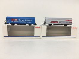 Spur H0, Märklin Güterwagen SBB Cargo Domizil u. Sonderwagen