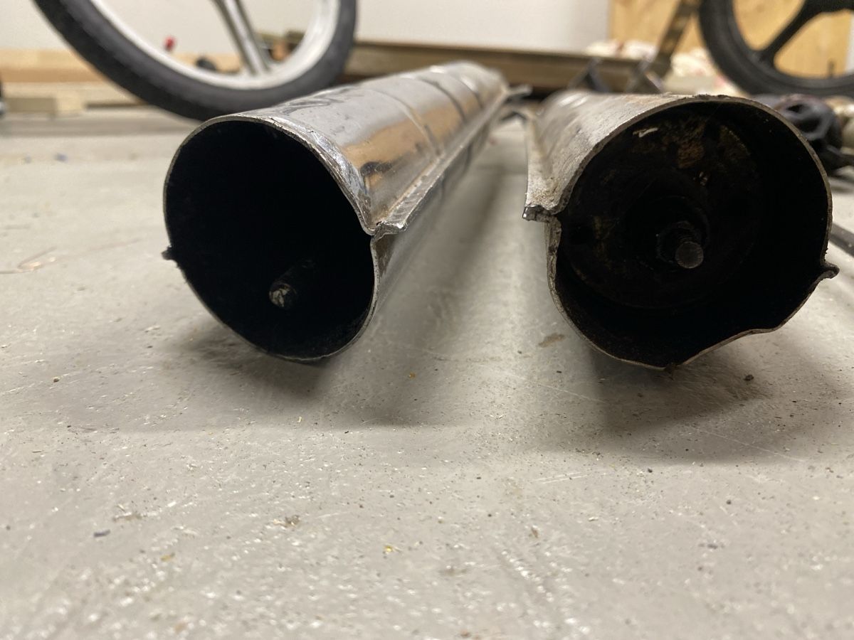 Puch Sistemi di scarico: Puch Maxi 22mm Auspuff  – Difettoso da Büren an der Aare venduto da twostrokeguy 3