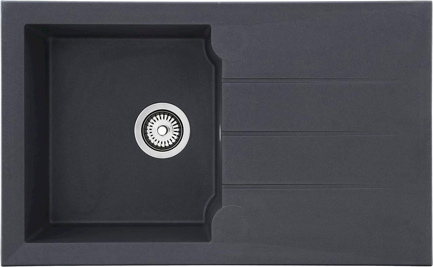 Lavabi & lavandini: Respekta Alineo 81x50cm grau – Nuovo e nell'imballaggio originale da Bottighofen venduto da zaap