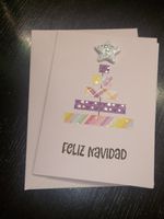 Handgemachte Karte "Feliz Navidad"