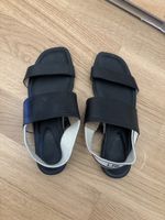 Sandales d'été noires LRL pointure 37, très bon état !