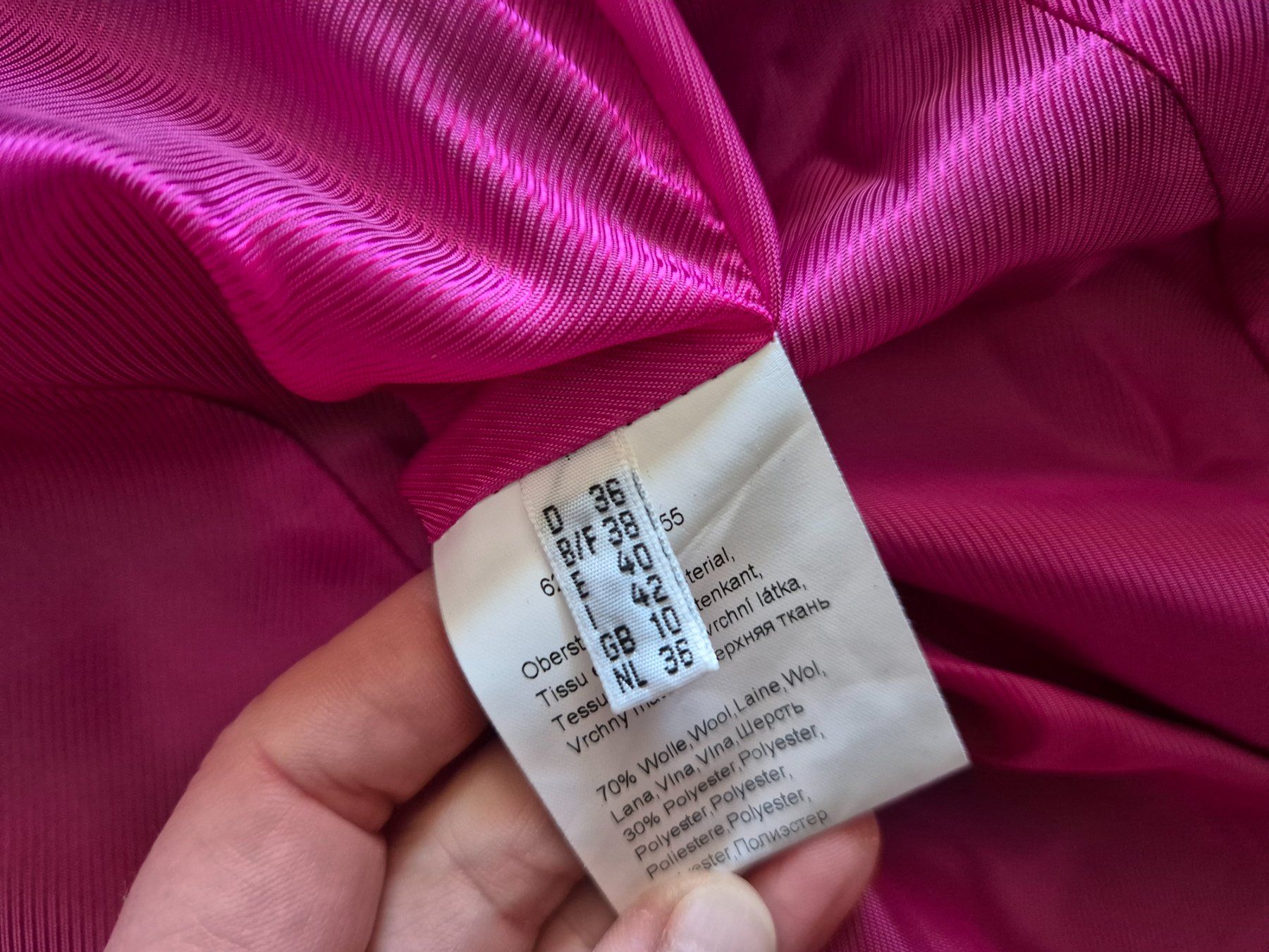 Manteaux: White Label wool coat – Neuf (Voir description) à Zürich par monadiederich 5