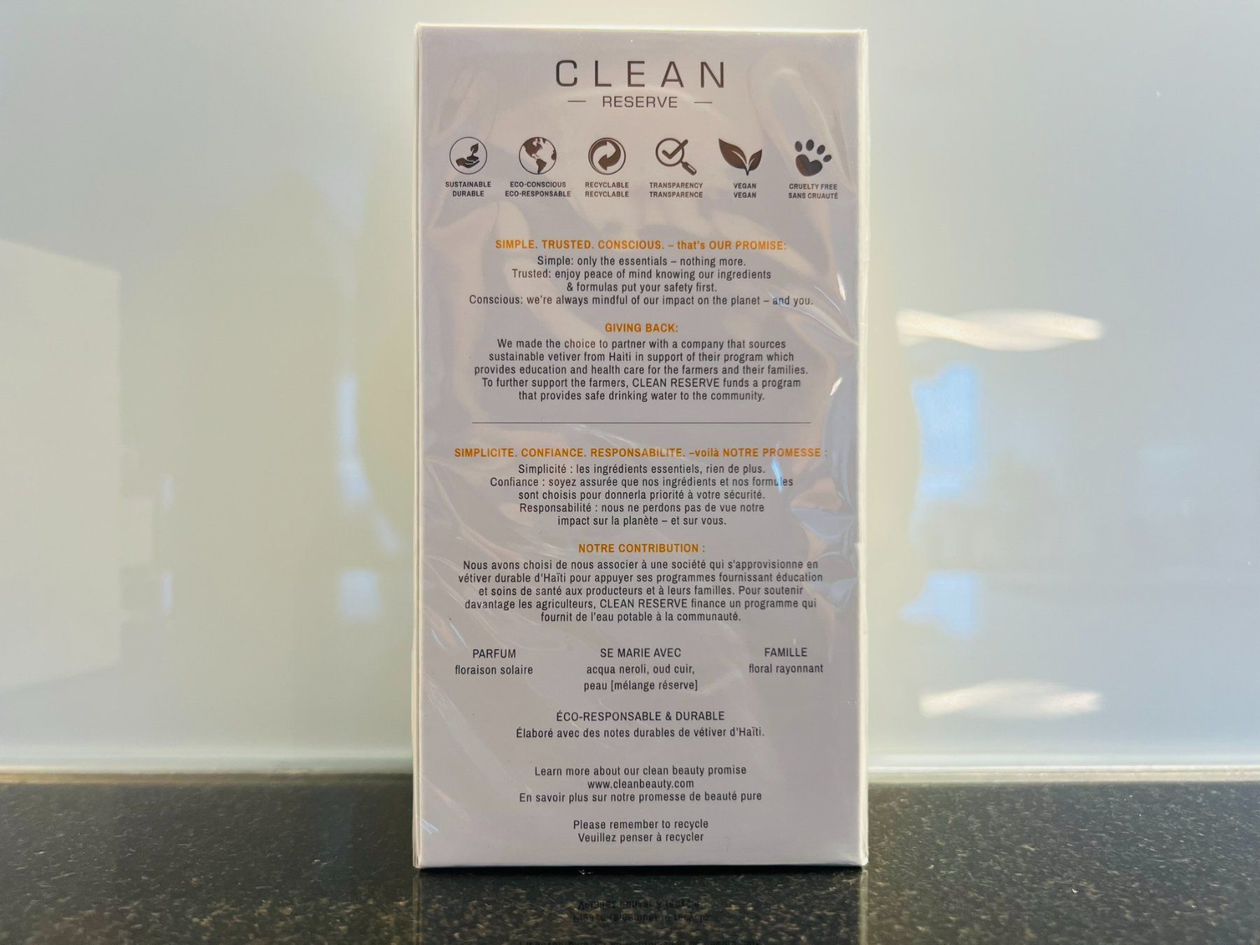Clean Profumi & Eau de Toilette: Clean Reserve solar bloom 1 Stk. – Nuovo e nell'imballaggio originale da Emmen venduto da IMV-Liquidationen 1