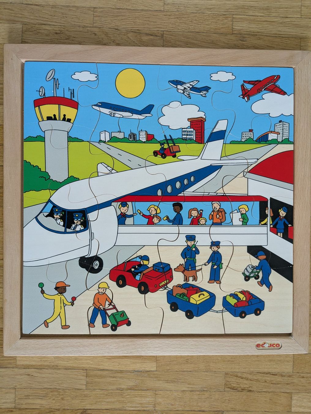 Puzzle: 2 Holz Puzzles Educo Montessori – Usato da Au ZH venduto da liinaj 1