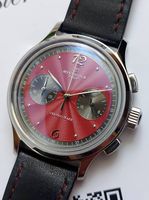 Cronografo 38mm - Rosso Guilloché - Nuovo mai indossato
