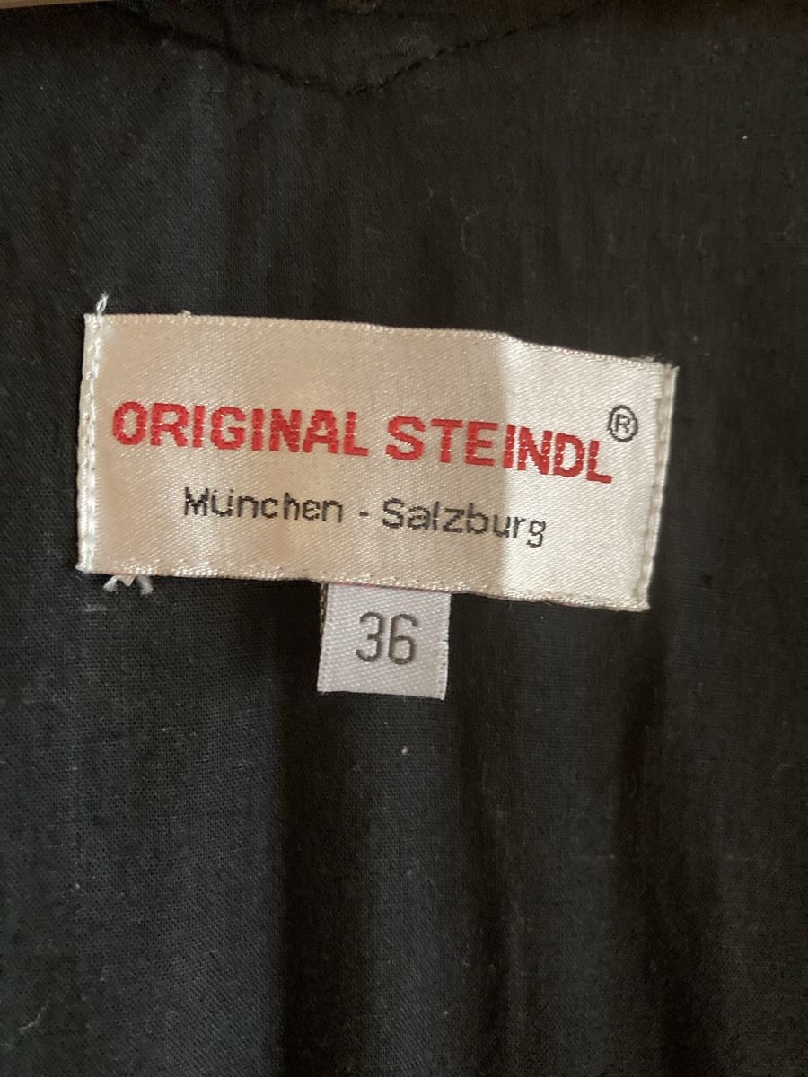 Vestiti: Dirndl ORIGINAL STEINDL Grösse 36 schwarz rot Polka Dot – Nuovo (secondo la descrizione) da Lengnau AG venduto da san_nfz8 5
