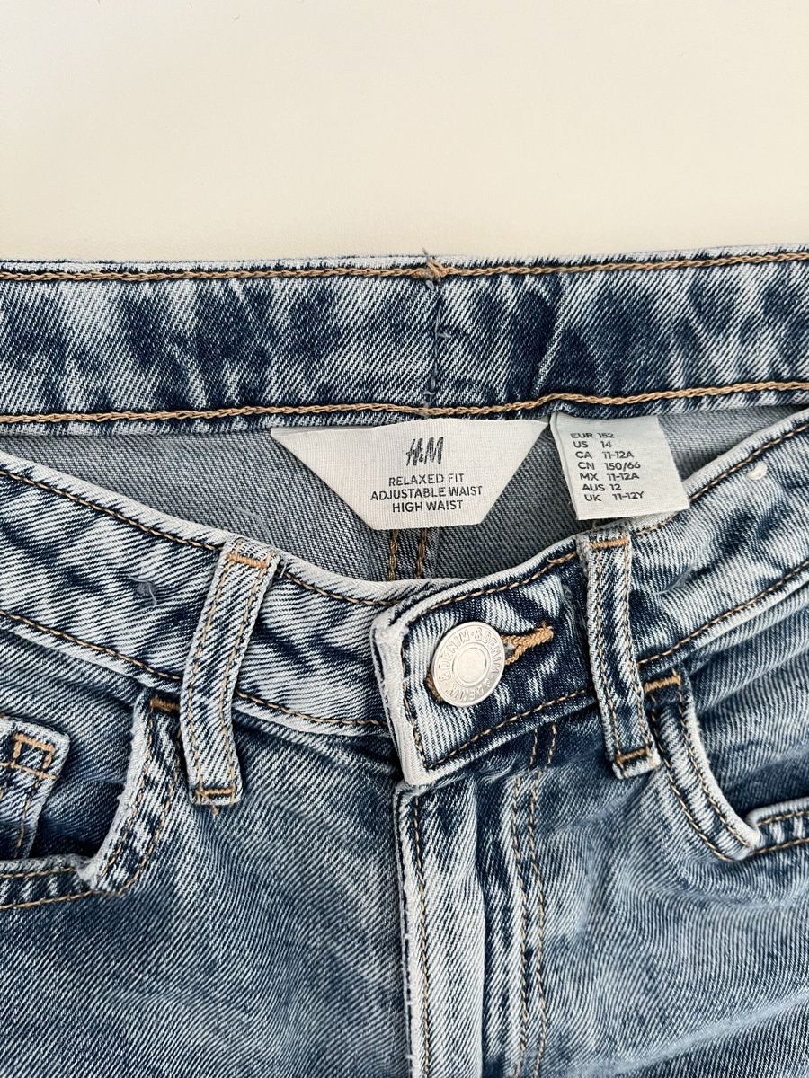 H&M Hosen: H&M Mom Jean taille haute 152 – Gebraucht aus Geneve von maremonte 5