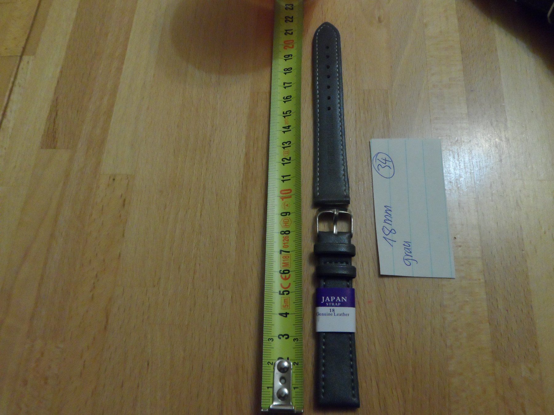 Armbänder & -reifen: 10 X uhrenarmband,18mm ,grau – Neu und originalverpackt aus Riehen von tamola67 3