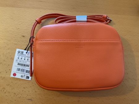 Neue Pull&Bear Umhängetasche orange Lederoptik Trend
