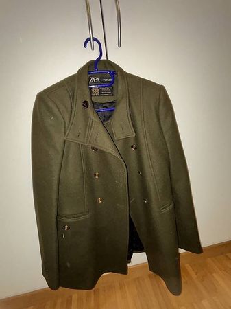 Manteau kaki femme Zara M