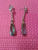 OHRRINGE MODESCHMUCK;;MIT ECHT KRISTALL
