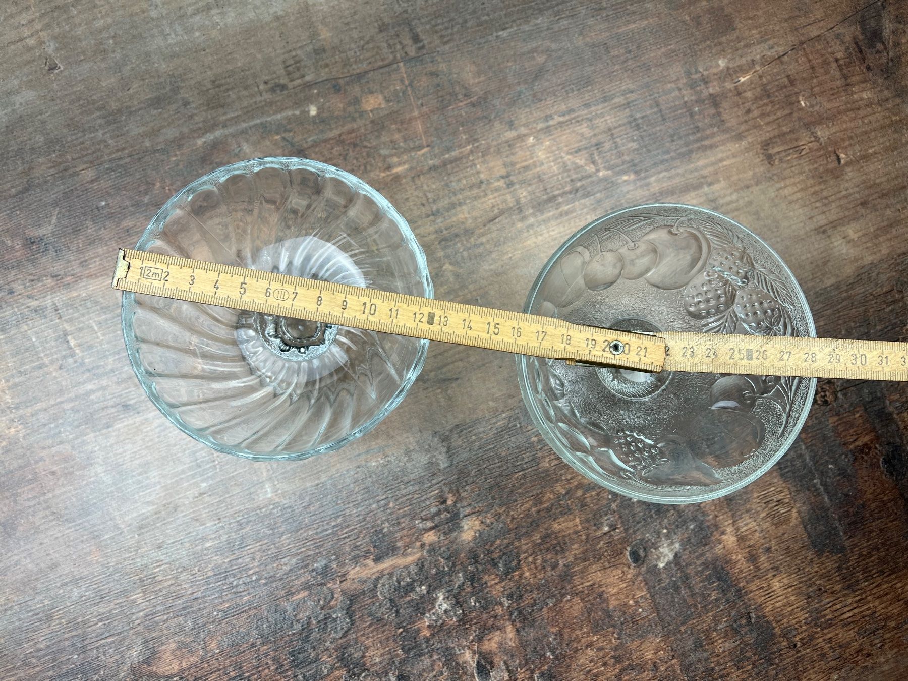 Gläser: Glas schalen Glasschalen – Gebraucht aus Hallau von R.R.91 1