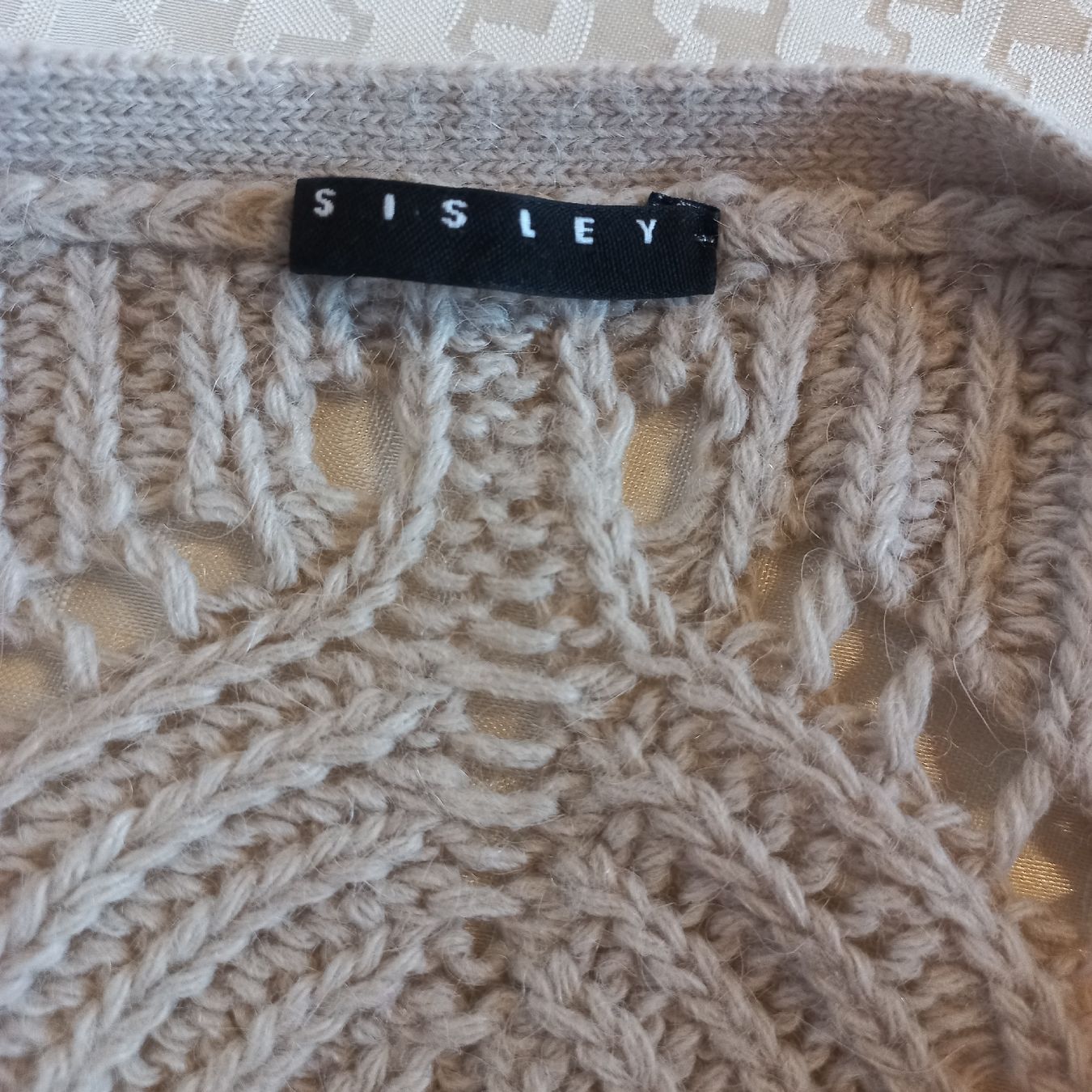 Pulls & Sweat-shirts:  Sisley Pullover  beige Taille 40/42 – Neuf (Voir description) à Dompierre FR par fat_xth5 2