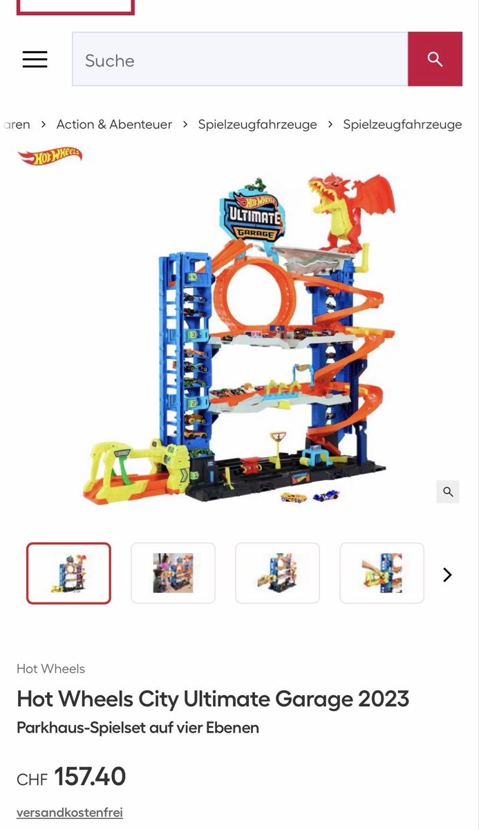 Hot Wheels Spielzeuge: Hot Wheels City Ultimate Garage  – Gebraucht aus Flaach von lan_k5wf 1