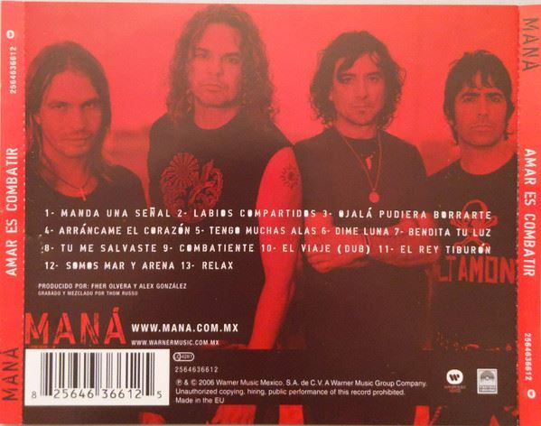 CDs: Maná – Amar Es Combatir – Gebraucht aus St.Gallen von jalamusic 1