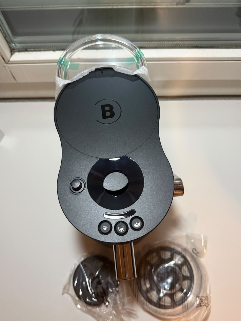 Coffee B Kaffeemaschinen & Espressomaschinen: Kaffeemaschine Coffee b Globe Schwarz – Neu und originalverpackt aus Rickenbach LU von cel_pk5f 3