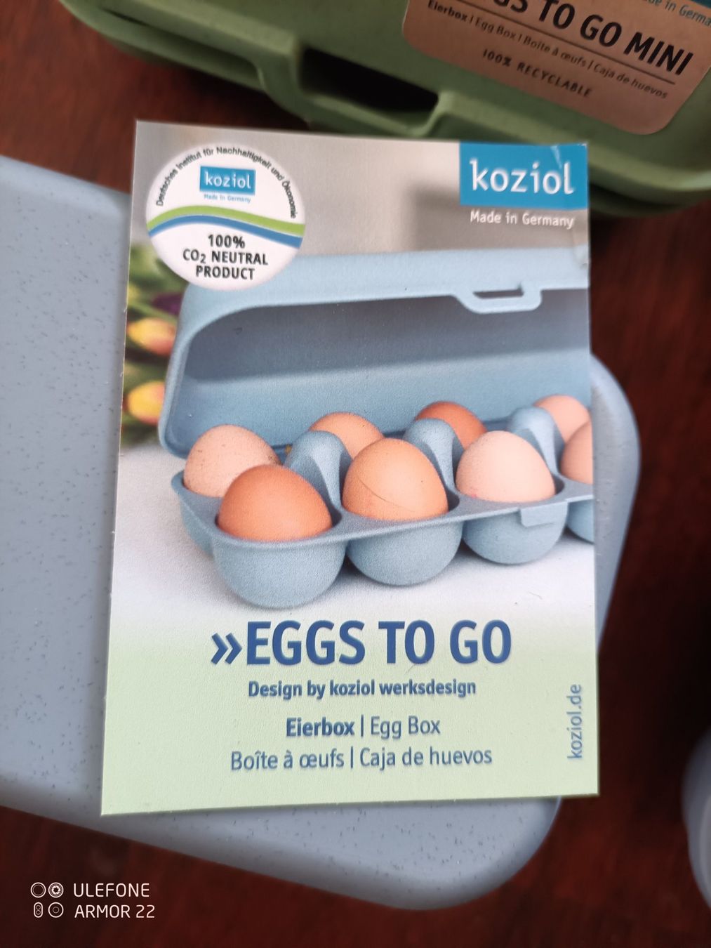 Koziol Contenitori & Simili: 6 Stück Eierbox, eggs to go – Usato da Hottwil venduto da sana0001 3