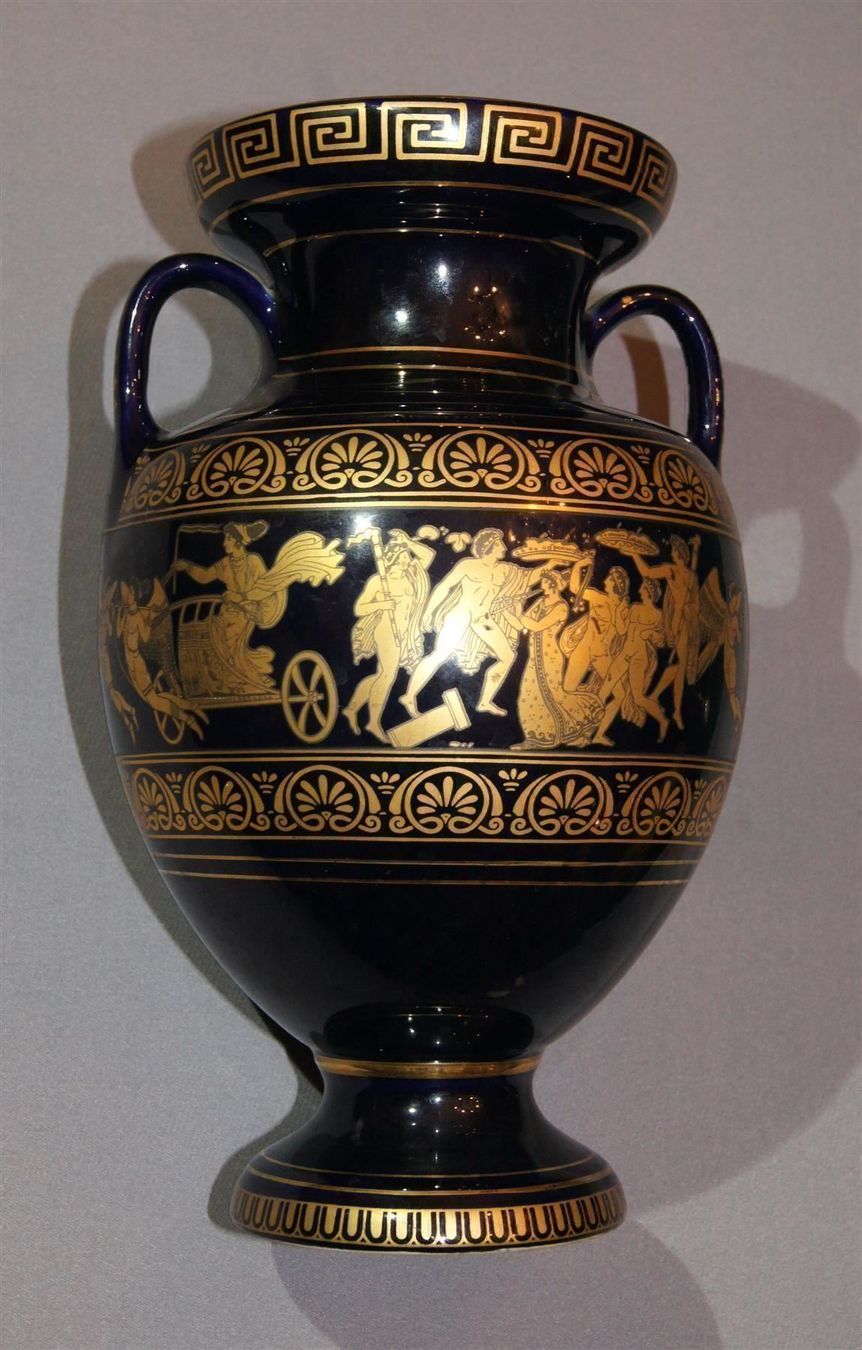 Vasi & Recipienti: Fantastische, grosse, kobaltblaue Amphore/Vase – Usato da Geroldswil venduto da ARTEFACTO 2
