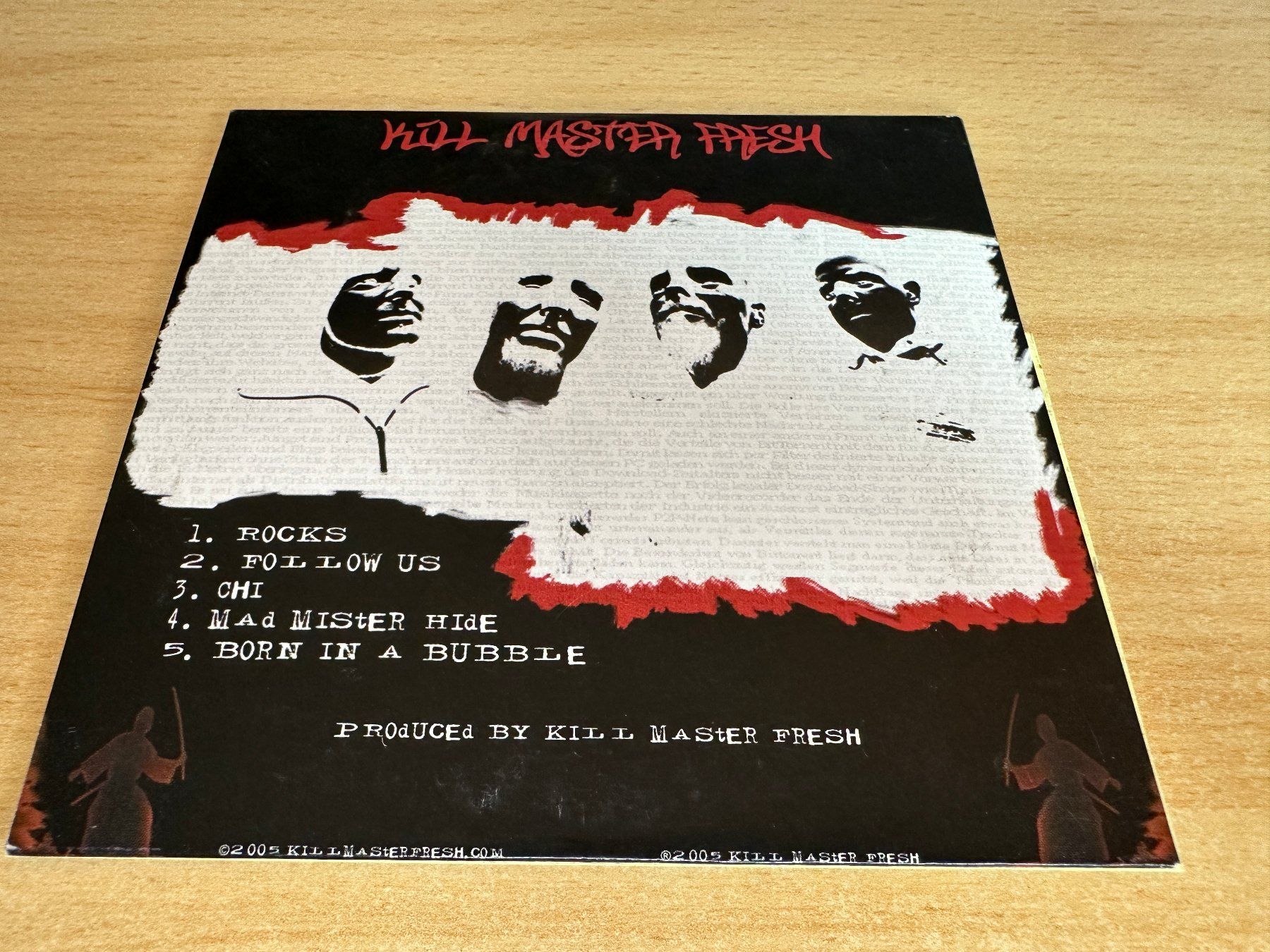 CD: Kill Master Fresh – Usato da Rikon im Tösstal venduto da Alpenmutz 1