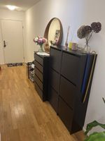 IKEA Garderoben-/Schuhschrank Kombination – schwarzbraun