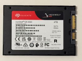 Seagate IronWolf 125 2.5" NAS SSD 4TB (wie neu, nur 1.9 TBW)