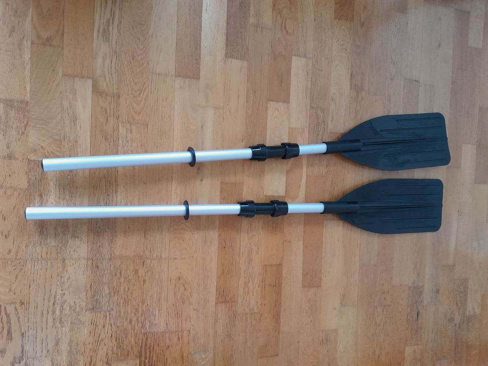 Nemaxx Paddel Set 2-tlg Für Schlauchboote - 620g Leicht Mit Anti-Twist System