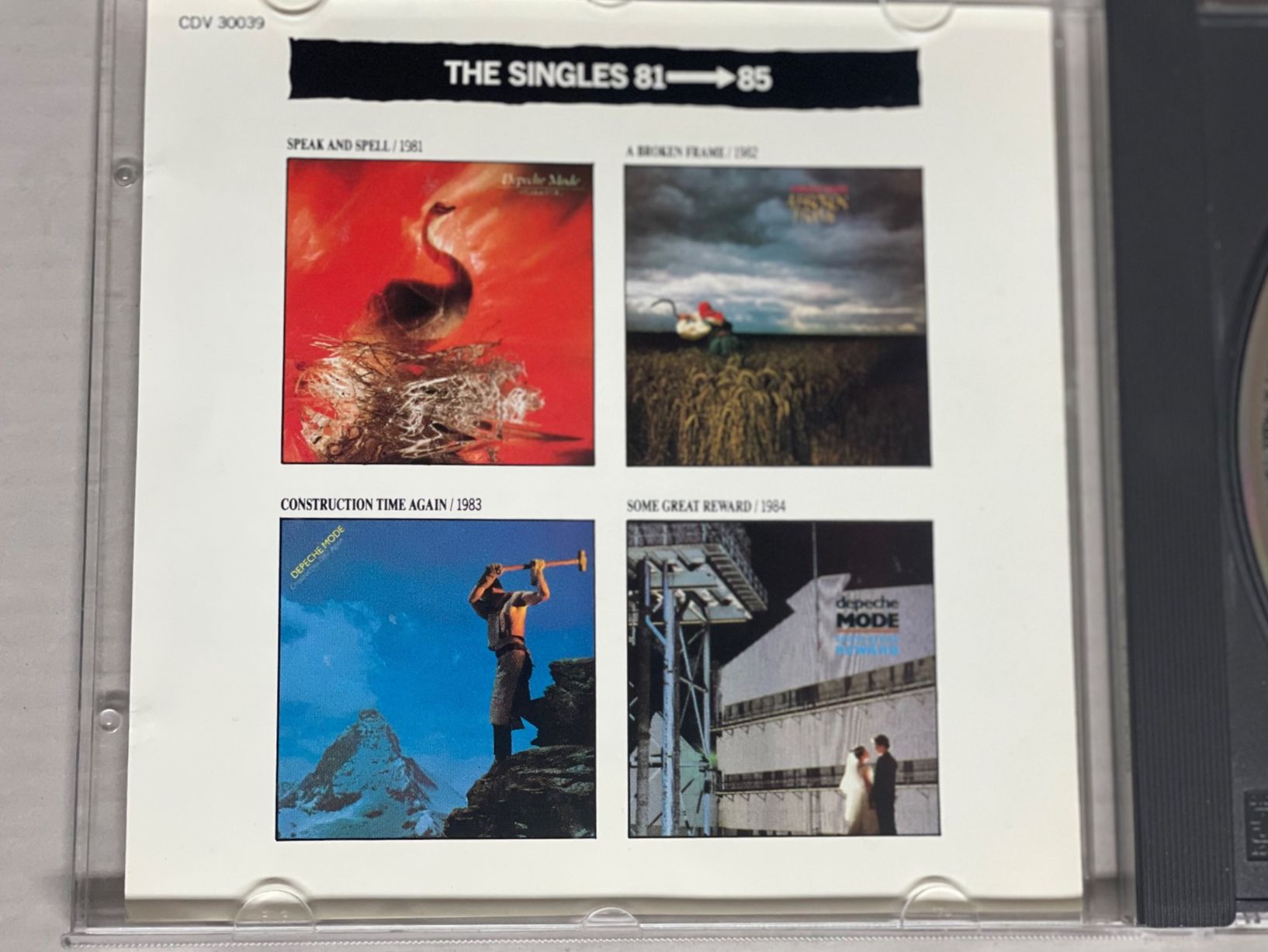 CD: Depeche Mode-The Singles 81-85 – Usato da Muri b. Bern venduto da AdidasCollector 3