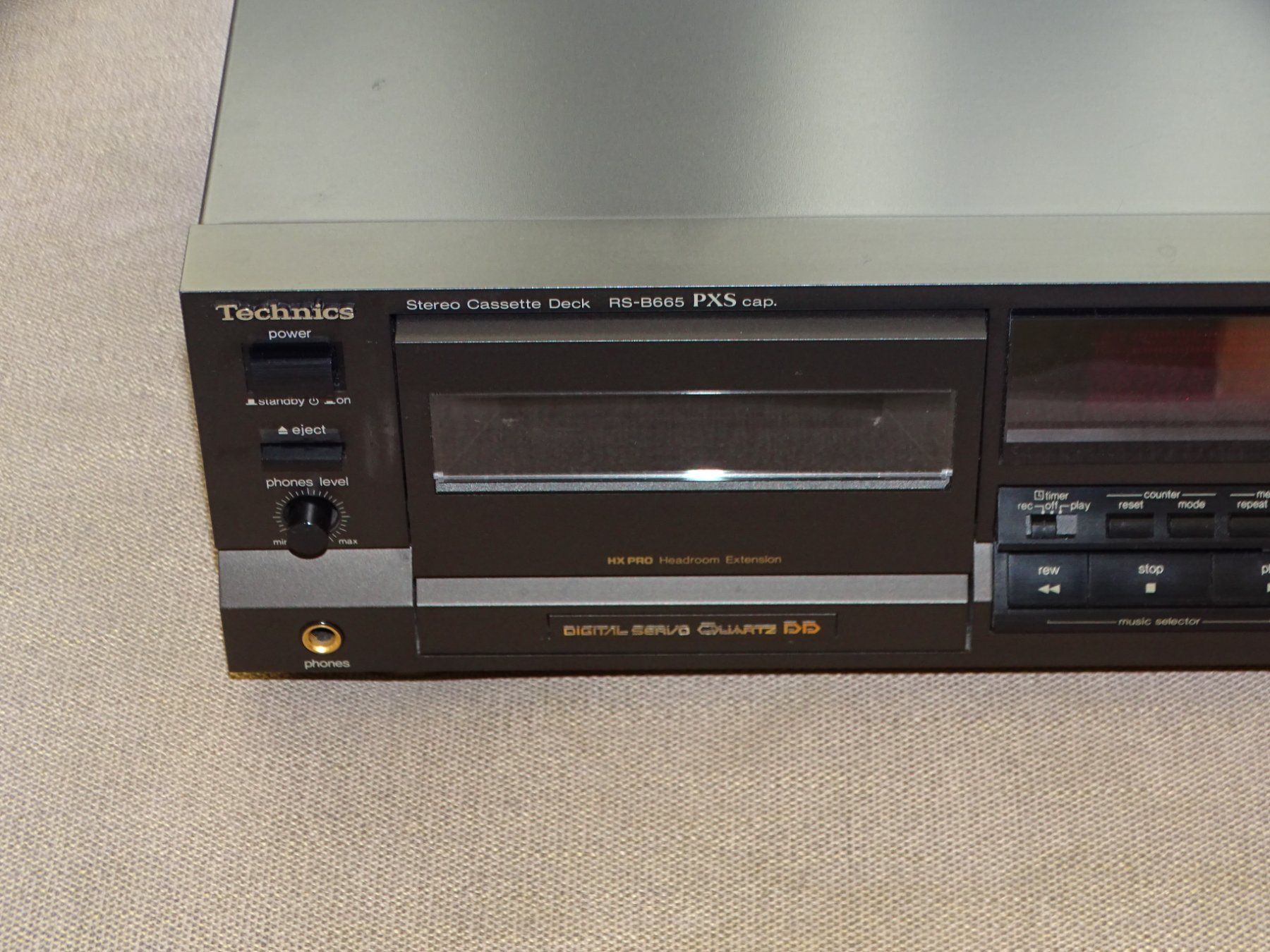 Technics Aufnahmegeräte: Technics Tape Deck RS-B665 – Gebraucht aus Hirzel von Musicman03 2