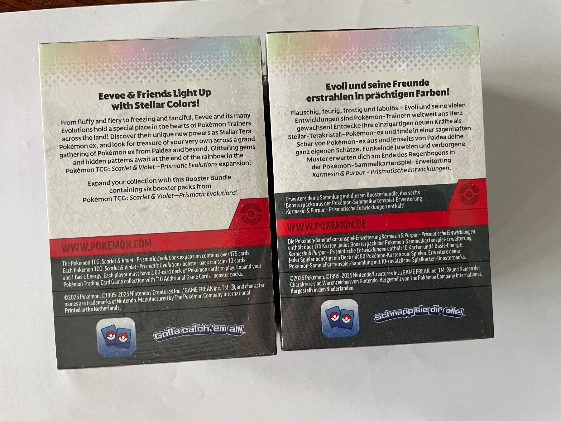 Pokémon Carte collezionabili: Pokemon Prismatic Evolutions Booster Bundle DE/EN – Nuovo e nell'imballaggio originale da Wallisellen venduto da ale_v9vd 1
