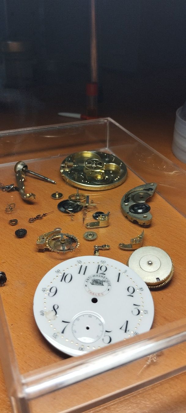 Orologi: montre de poche jumbo régulateur – Usato da La Chaux-de-Fonds venduto da jac_9llg 7