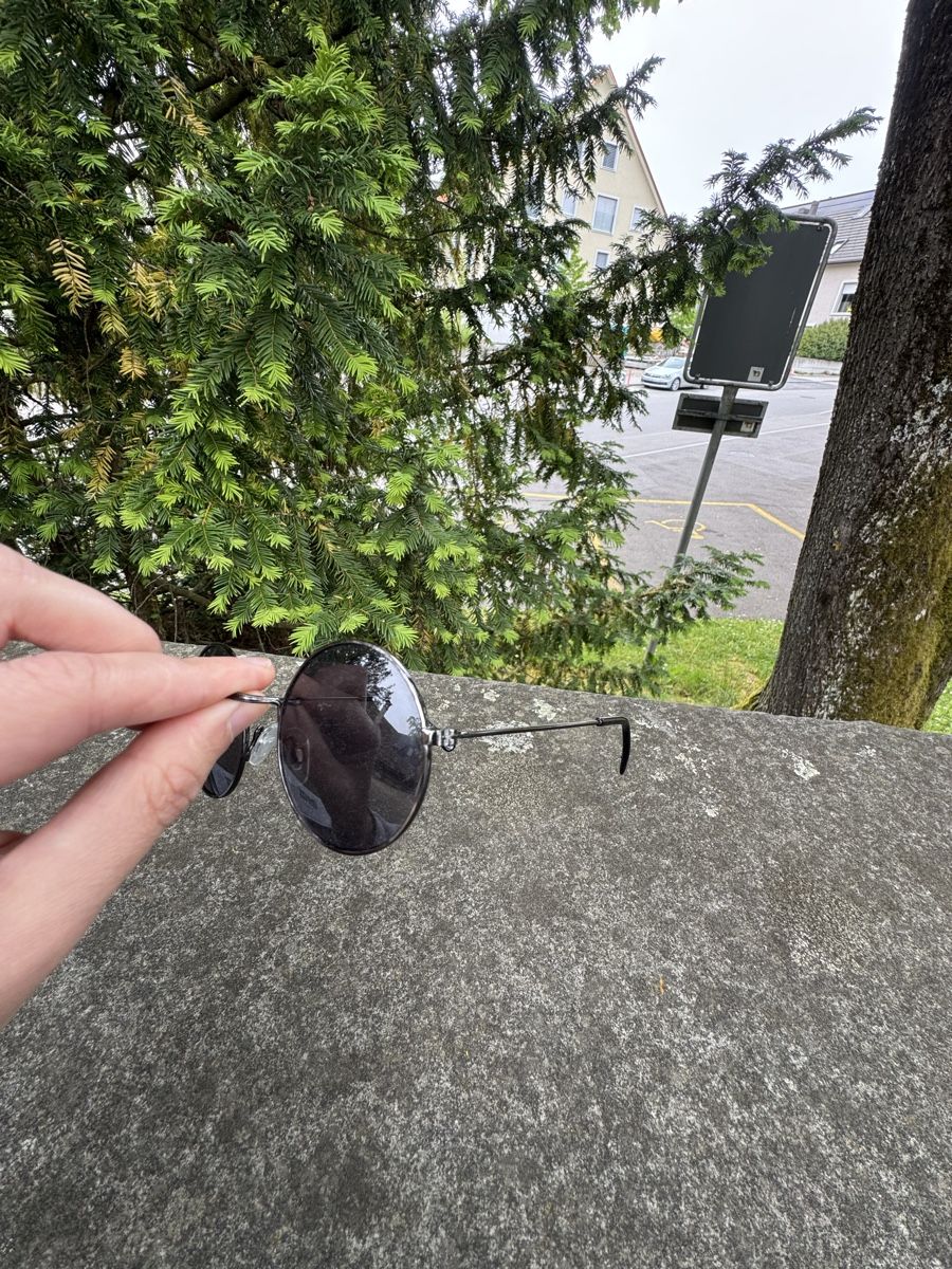 H&M Occhiali & Lenti: H&M Round Sunglasses Thin Frame Black – Nuovo (secondo la descrizione) da Winterthur venduto da rus_2l2p 6