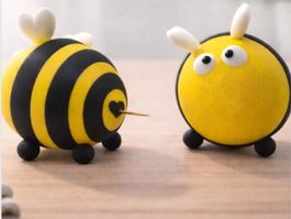 🐝Biene, Zahnstocher Halter, neu und süss🐝