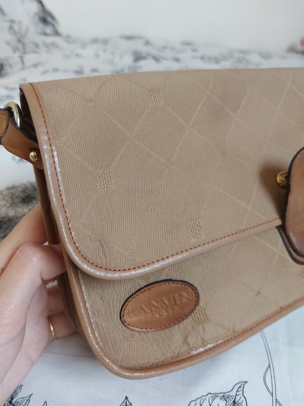 Lanvin Borse da donna: Sac à main vintage Lanvin – Usato da Lausanne venduto da Super-cerise 1