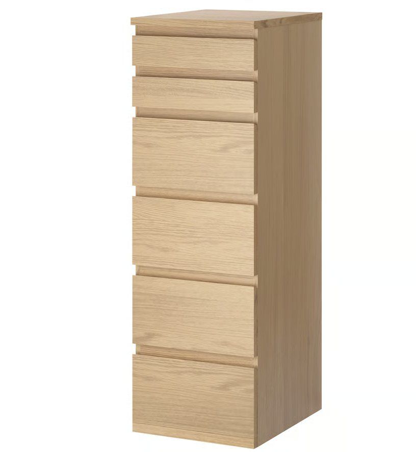 Ikea Kommoden: IKEA MALM Kommode mit 6 Schubladen – Gebraucht aus Rickenbach LU von kel_2zfz